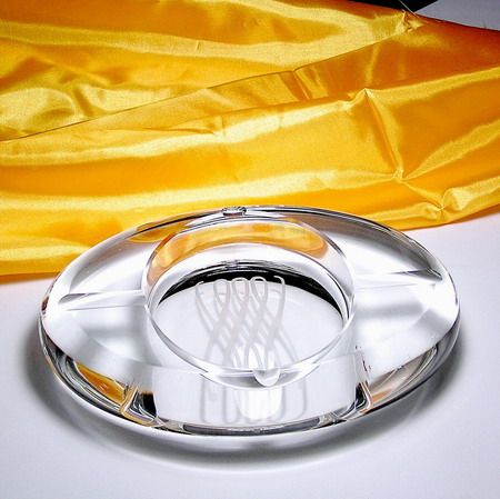 Ashtray, Crystal Ashtray, Glass Ashtray, Cigar Ashtray, Hotel Ashtray