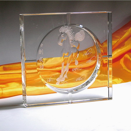 Ashtray, Crystal Ashtray, Glass Ashtray, Cigar Ashtray, Hotel Ashtray