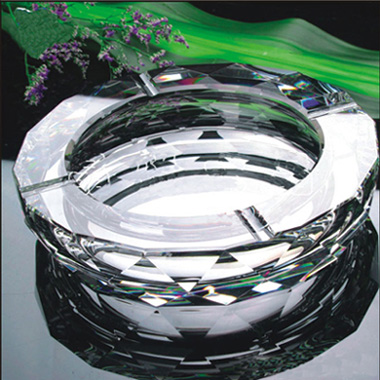 Ashtray, Crystal Ashtray, Glass Ashtray, Cigar Ashtray, Hotel Ashtray