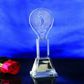 Crystal Trophies, Crystal Awards, Laser Engraved Crystal Trophies