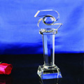 Crystal Trophies, Crystal Awards, Laser Engraved Crystal Trophies