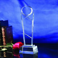 Crystal Trophies, Crystal Awards, Laser Engraved Crystal Trophies