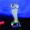 Crystal Trophies, Crystal Awards, Laser Engraved Crystal Trophies