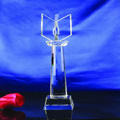 Crystal Trophies, Crystal Awards, Laser Engraved Crystal Trophies