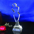 Crystal Trophies, Crystal Awards, Laser Engraved Crystal Trophies