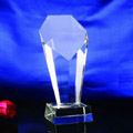 Crystal Trophies, Crystal Awards, Laser Engraved Crystal Trophies