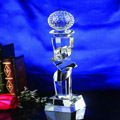 Crystal Trophies, Crystal Awards, Laser Engraved Crystal Trophies