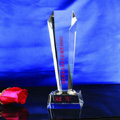 Crystal Trophies, Crystal Awards, Laser Engraved Crystal Trophies