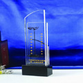 Crystal Trophies, Crystal Awards, Laser Engraved Crystal Trophies