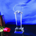 Crystal Trophies, Crystal Awards, Laser Engraved Crystal Trophies