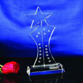 Crystal Trophies, Crystal Awards, Laser Engraved Crystal Trophies