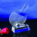 Crystal Trophies, Crystal Awards, Laser Engraved Crystal Trophies