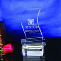 Crystal Trophies, Crystal Awards, Laser Engraved Crystal Trophies
