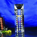 Crystal Trophies, Crystal Awards, Laser Engraved Crystal Trophies