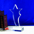 Crystal Trophies, Crystal Awards, Laser Engraved Crystal Trophies