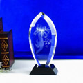 Crystal Trophies, Crystal Awards, Laser Engraved Crystal Trophies