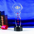 Crystal Trophies, Crystal Awards, Laser Engraved Crystal Trophies