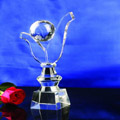 Crystal Trophies, Crystal Awards, Laser Engraved Crystal Trophies