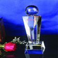 Crystal Trophies, Crystal Awards, Laser Engraved Crystal Trophies