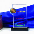 Crystal Trophies, Crystal Awards, Laser Engraved Crystal Trophies